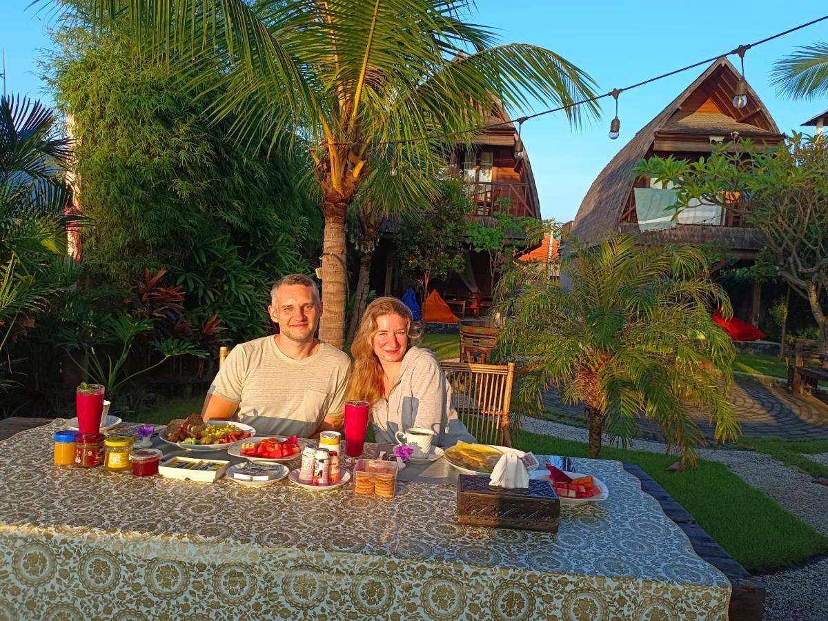 Melasti Beach Bungalows Amed Esterno foto