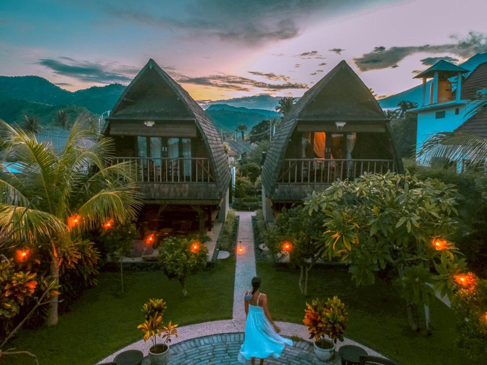 Melasti Beach Bungalows Amed Esterno foto